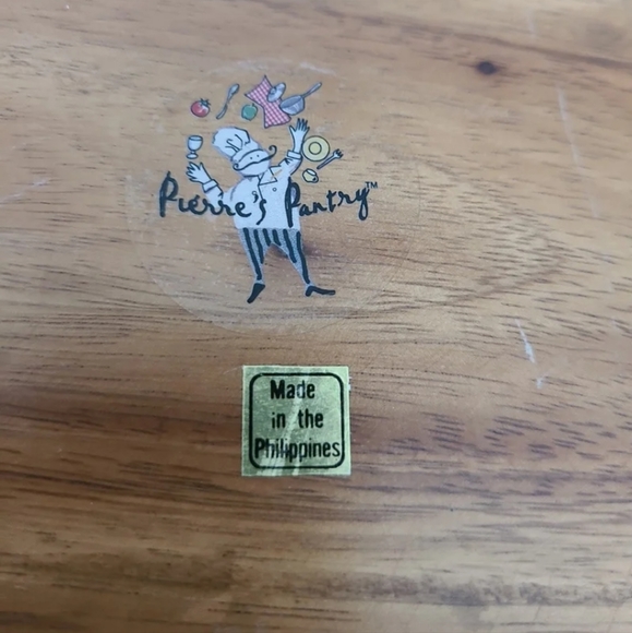 Solid Mango Wood Carved Tray - Picture 4 of 6